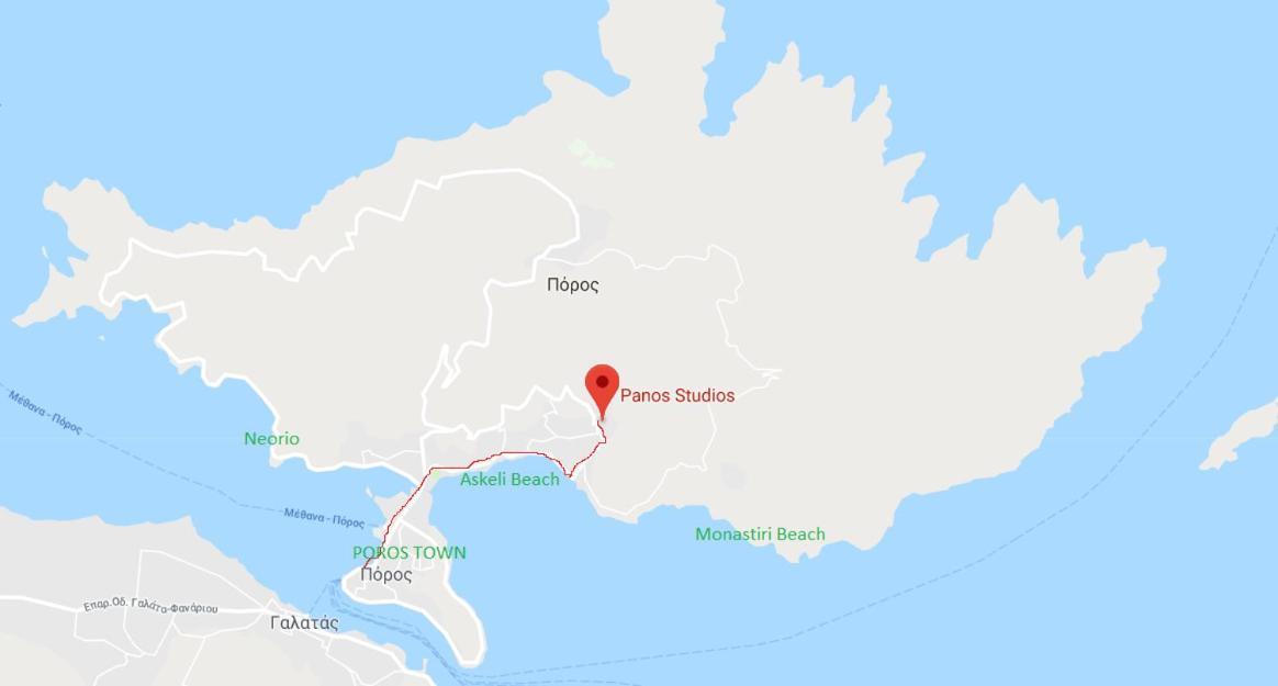 Panos Studios Poros Town 外观 照片